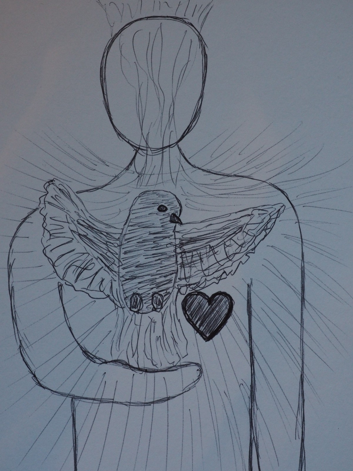 Du bringst überall Frieden hin