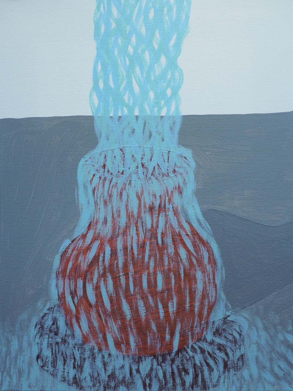 Überlaufender Tonkrug